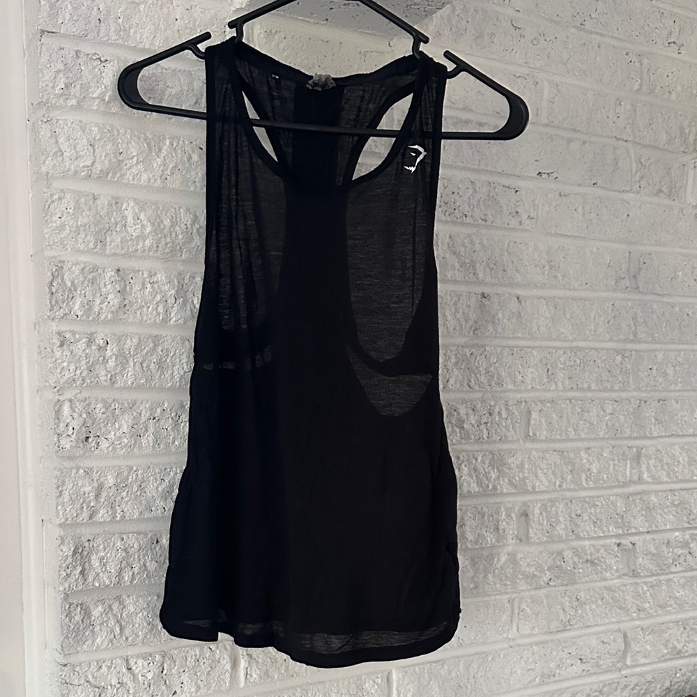 Gymshark Black Tank Top